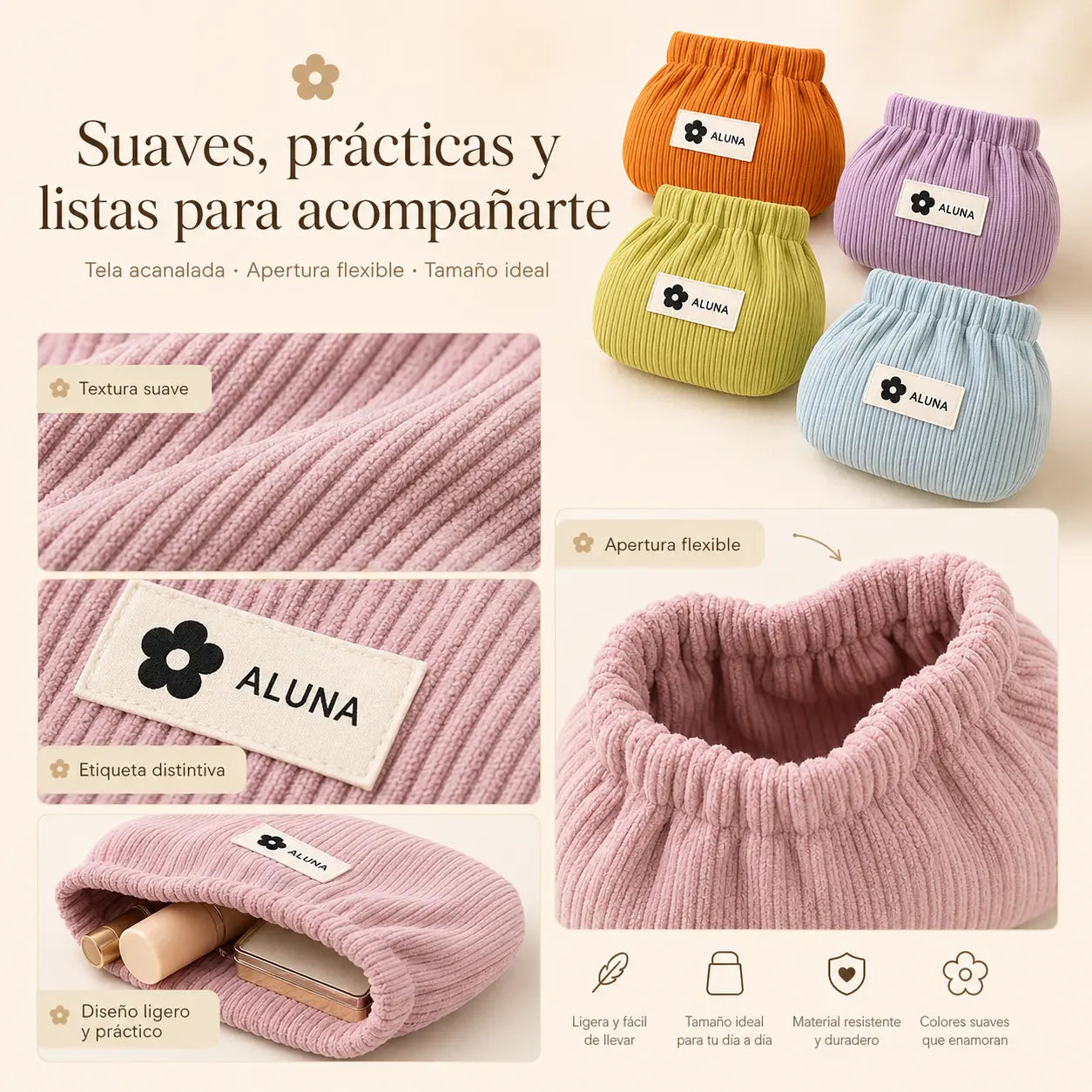 Organizadores para tu bolso - (Lleva 4X2 sólo por esta semana)