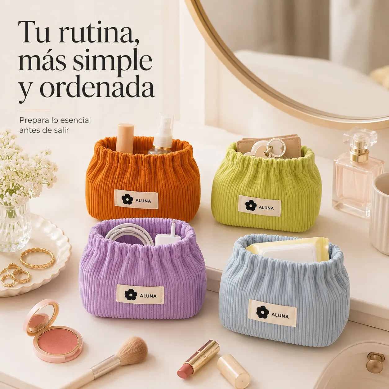 Organizadores para tu bolso - (Lleva 4X2 sólo por esta semana)