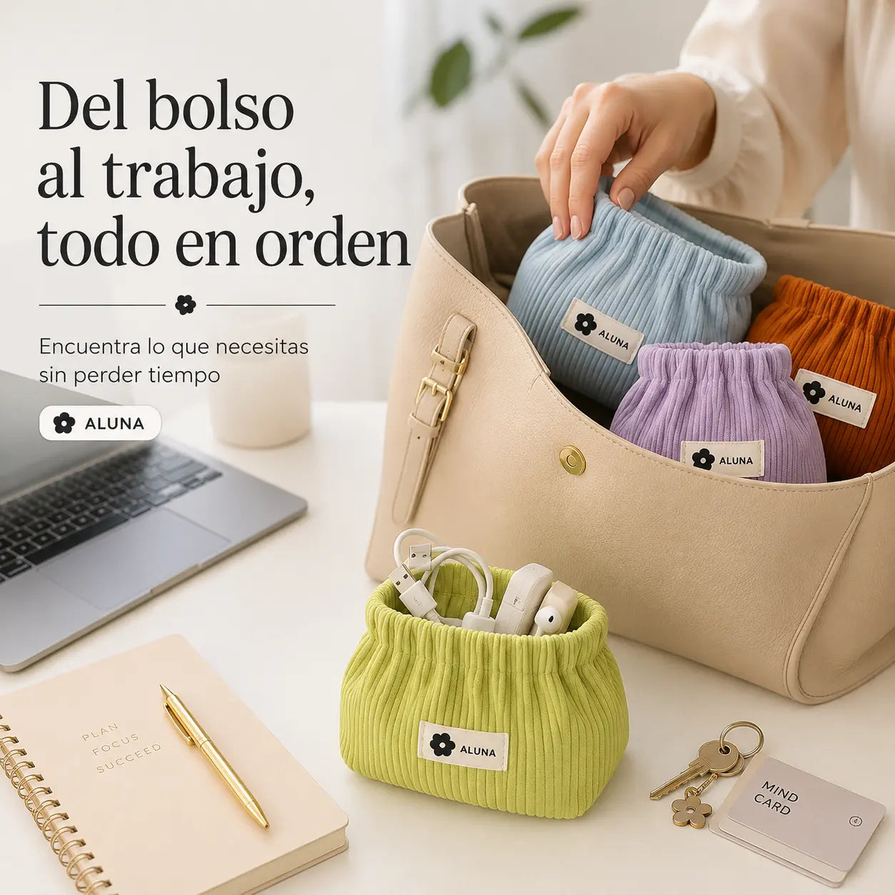 Organizadores para tu bolso - (Lleva 4X2 sólo por esta semana)