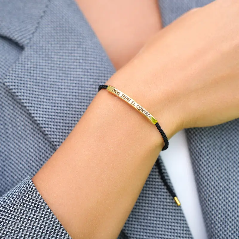 Pulsera “Dios tiene el control” | Oferta especial: Paga 1 lleva 2  unidades